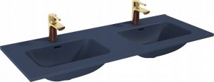 Umywalka 146074 UMYWALKA SKAPPA 120 DUO, CERAM NAVY BLUE MATT / EL.146074 1