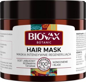 L'BIOTICA_Biovax Botanic Hair Mask maska do włosów intensywnie regenerująca z octem jabłkowym 250ml 1