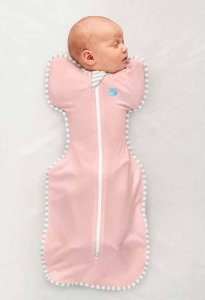 Love to dream Otulacz Swaddle UP - rozmiar M - dusty pink - ETAP1 - 1.0 TOG Original 1