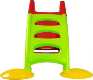 Dorex Zjeżdżalnia Ogrodowa z Drabinką dla Dzieci 424 zielono-czerwona 4