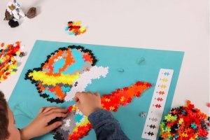 Plus Plus PLUS-PLUS PUZZLE BY NUMBER KOSMOS - 500 ELEMENTÓW 5