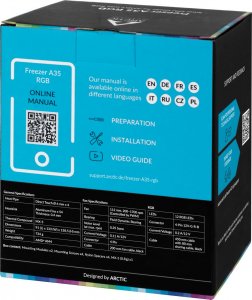 Chłodzenie CPU Arctic Freezer A35 RGB (ACFRE00114A) 9