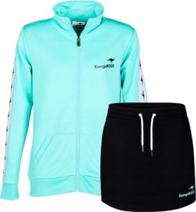 Kangaroos KangaROOS zestaw sportowy czarna spódnica i zielona bluza rozmiar L 2