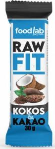 Food Lab Baton RAW FIT kokos, kakao 30g foodlab 1