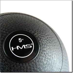 HMS Piłka lekarska Slam Ball 5kg czarna (PSB5) 2