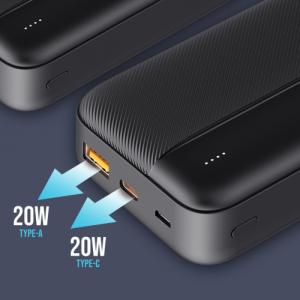 Smartwatch Havit HAVIT powerbank 20000mAh PB81 20W microUSB USB USB-C czarny 3