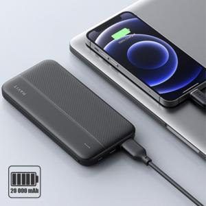 Smartwatch Havit HAVIT powerbank 20000mAh PB81 20W microUSB USB USB-C czarny 5