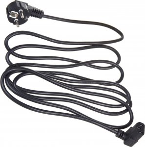 Kabel zasilający Maclean Kabel zasilający Maclean, kątowy, 3 pin, wtyk EU, 1.5m, MCTV-851 3