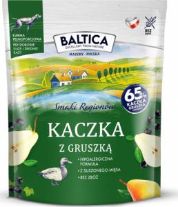 Baltica BALTICA Smaki Regionów Kaczka Z Gruszką Karma sucha dla psów średnich i dużych ras 1kg 1