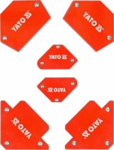 Yato ZESTAW SPAWALNICZYCH KĄTOWNIKÓW MAGNET. 6 SZT. 1