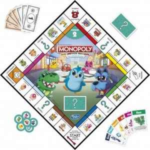 Hasbro Gra planszowa Moje pierwsze Monopoly 2