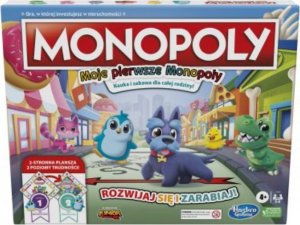 Hasbro Gra planszowa Moje pierwsze Monopoly 1