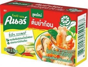 KNORR Kostki bulionowe Tom Yum, ostro-kwaśne 24g - Knorr 1