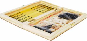 Mega Creative Gra towarzyska szachy 3w1 w drewnianym pudełku 2