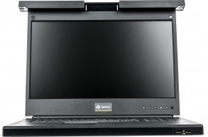Konsola KVM Avocent Avocent 19 LCD, USB KB, 2USB PASS-US INTL ENG - LRA185KMM-001 2