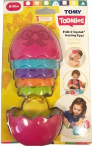 Tomy Toomies Jajko matrioszka różowe jajo 2