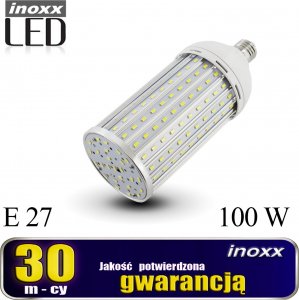 Nvox Żarówka e27 led corn 100w metalowa 6000k zimna 1