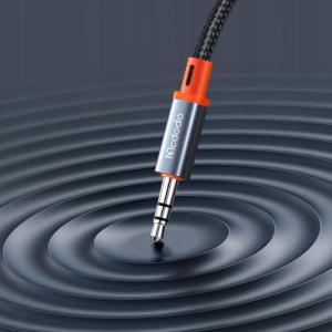 Kabel USB Mcdodo USB-C - mini Jack 3.5 mm 1 m Czarny (CA-0820) 6