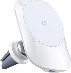 Mcdodo Mcdodo Uchwyt samochodowy z ładowarką MagSafe do iPhone 12 13 biały 11