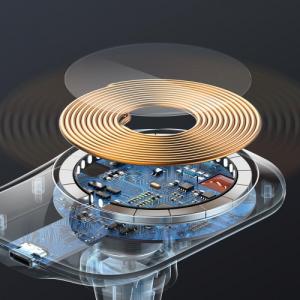 Mcdodo Mcdodo Uchwyt samochodowy z ładowarką MagSafe do iPhone 12 13 biały 7