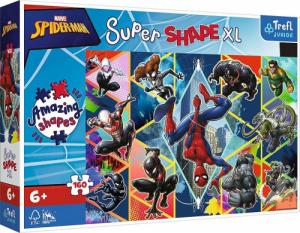 Trefl Puzzle 160 elementów Super Shapes XL Dołącz do Spidermana 1