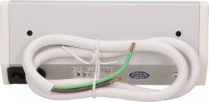 Orno Gniazdo meblowe 2x2P+Z, schuko, biało-srebrne 7