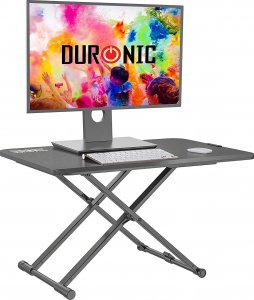 Duronic Duronic DM05D24 Nakładka biurko stojąco - siedzące regulacja wysokości biurko do pracy stojącej 1