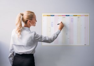 PremiumAd PLANER ROCZNY SUCHOŚCIERALNY PASTELOVE 3