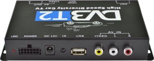 Nvox Tuner samochodowy telewizji cyfrowej dvb-t/t2 mpeg 2/4 slim hdmi usb av 12v 24v 3