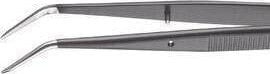 Knipex Pinceta precyzyjna, spiczasta,z zagietymi koncowkami 155mm, kolor czarny 1