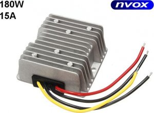 Nvox Przetwornica reduktor napięcia z 24V na 12V o mocy 180W... (NVOX MANOSTAT 15A) 1