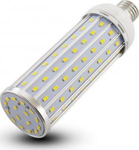 Nvox Żarówka e27 led corn 40w metalowa 6000k zimna 2