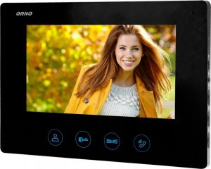Orno Wideo monitor bezsłuchawkowy, kolorowy, LCD 7", do zestawu z serii CERES, otwieranie bramy, czarny 4