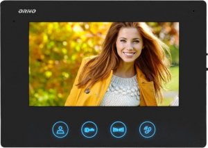Orno Wideo monitor bezsłuchawkowy, kolorowy, LCD 7", do zestawu z serii CERES, otwieranie bramy, czarny 5