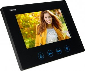 Orno Wideo monitor bezsłuchawkowy, kolorowy, LCD 7", do zestawu z serii CERES, otwieranie bramy, czarny 6