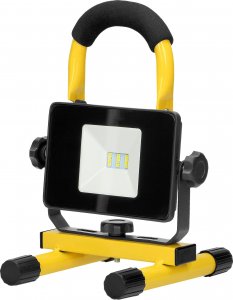 Orno BATRI LED 10W, Naświetlacz roboczy, przenośny z akumulatorem, 800lm, IP65, 6500K, 2200mAh 2