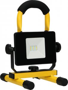 Orno BATRI LED 10W, Naświetlacz roboczy, przenośny z akumulatorem, 800lm, IP65, 6500K, 2200mAh 4