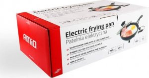 AMiO Patelnia elektryczna do samochodu 20cm x 4cm 150w 12v 5