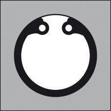 Format Szczypce do pierscieni osadczych wewn., wygiete J31 215mm FORMAT 2