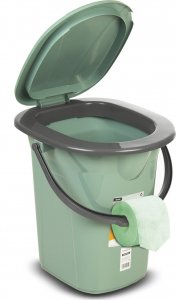 GreenBlue Toaleta turystyczna GreenBlue GB320GG zielono-szara 3
