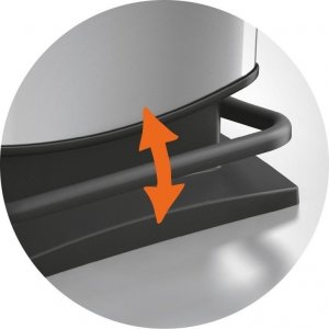 Kosz na śmieci Rotho na pedał srebrny (R90776) 4