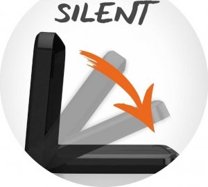 Kosz na śmieci Rotho na pedał srebrny (R90776) 5