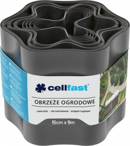 Cellfast Obrzeże ogrodowe 15cm x 9m Cellfast grafitowe 2