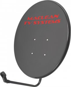 Antena satelitarna Maclean Antena satelitarna Maclean TV System, stal fosforowana, grafit, 65cm, MCTV-926 1