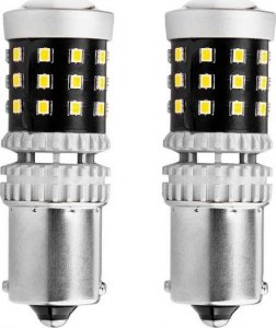 AMiO Żarówki led canbus 2016 39smd 1156 ba15s p21w r10w r5w white 12v/24v 1