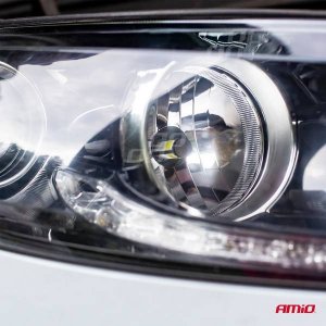 AMiO Żarówki samochodowe led cob 4side amio h7 13