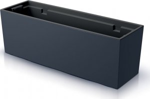 Prosperplast Doniczka Urbi Case DUC600 antracytowa 1