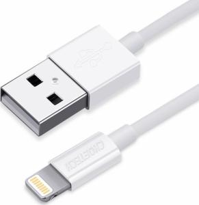 Kabel USB Choetech USB-A - Lightning 1.2 m Biały (6971824971606) 1