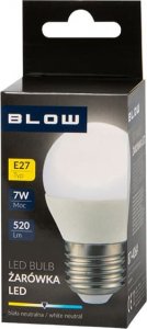 Blow 87-406# Żarówka led  e27 g45 eco 7w b.neutralna 1