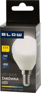 Blow 87-405# Żarówka led  e14 g45 eco 5w b.neutralna 1